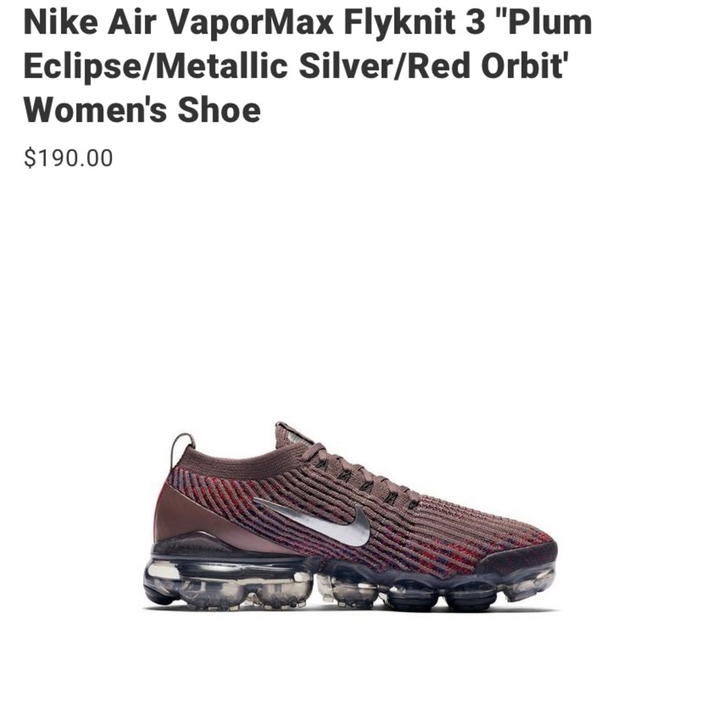 Brand new vapor ax flynit 3-size 10 women